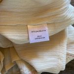 Lost + Wander  Boho Cream Embroidered Hem Shorts Size Medium Photo 8