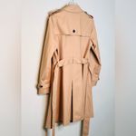 Hobbs London Skylar Tan Cotton Poplin Trench Coat Jacket Photo 6