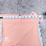 Kappa 222 Banda Cartin 2 Bike Shorts Women’s Size XS Orange Peach Skin Fit NWT Photo 10