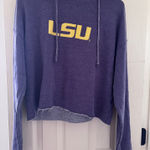 Chicka-d LSU cropped hoodie  Photo 0