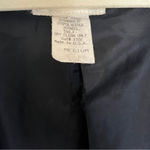 American Vintage Vintage Women’s Touch Woven Oversize Suit Jacket Blazer Grey Black Medium Photo 5