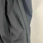 HERRINGSTONES Black Ruffle Long Sleeves Trim Smocked Back Dress, Size Large Photo 10