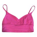 Lululemon  Bra Womens 6 Pow‎ Pink Tone Align Sweetheart Light Support Sports Soft Photo 1