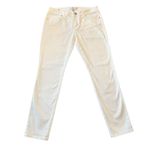 CAbi Stretchy White Slimmie Skinny Jeans Pants Spring Size 8 #5088 Photo 1