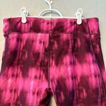 Under Armour ⭐️ alpha active tight capri legging in oxblood rebel pink tie dye XL Photo 13