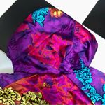 Obermeyer Vintage 80s 90s  Half Zip Windbreaker Insulated Hood Kangaroo Pocket 10 Photo 13