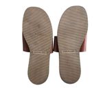 Everlane The Leather Thong Women Sandals Burnt Sienna Flip Flops Size 7 Photo 4