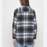 Madewell  Shirt Womens Small Flannel Sunday Shirt‎ Midnight Green Shacket Casual Photo 7