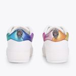 Kurt Geiger  London Womens Laney Eagle Leather Sneakers White Photo 1