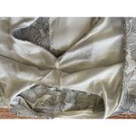 Giusy Size S Blouse Italy Pure Silk Layered Floral Print Tank Top White Photo 8