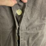 Orvis Orvin 100% Linen Womens Lightweight Jacket Blazer Top Brown Size 8 Button Photo 1