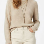& Other Stories & Other Stories Mohair & Wool Blend Tan Sweater Photo 0