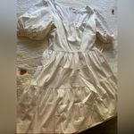 Gianni Bini  white puffy dress women’s size XS Photo 1