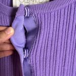 Victor Glemaud Red Purple Colorblock Cropped Cardigan Wool Sweater XS Photo 11