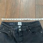 st. john's bay Black Denim Straight Leg Jeans by  size 10 Photo 6