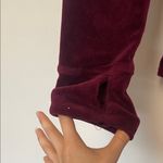 Cuddl Duds  Women's Long Sleeve Velvet Top - Burgundy Photo 2