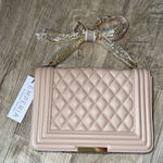 Quilted cross body purse Pink Photo 0