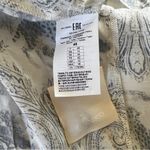 PINKO White Blue Panther Print Long Sleeve Midi Dress Size 8 Photo 15