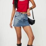 Princess Polly Jellicoe Spliced Denim Skirt Multi Wash Photo 0