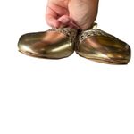 J.Crew - Gold Woven Slingback Flats Shoes Sz 10 Photo 4