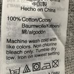 J.Crew  Light Gray Collarless Knit Sweater/Blazer 100% Cotton Photo 7