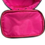 Trina Turk  Geometric Pattern Cosmetic Bag Navy Red White Zip‎ Organizer Travel Photo 7