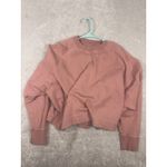 Vuori Sunnyside Crew Burnt Clay Med Terry Sweatshirt Oversized Top Pullover ** Photo 7
