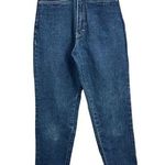 Vintage Seattle Blues Jeans Indigo Dye White Stitching High Waisted Size 3 Blue Photo 0