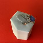 Bomb Party RBP3018 Natural Fusion Quartz on Rhodium Plating Size 8 Ring NWT Photo 1