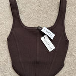 Aritzia  Babaton Sculpt Knit Corset Top Photo 0