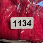 Denim‎ 24/7 Crinkle Dress Fuschia Women's Medium Sleeveless Button Front Rayon Size L Photo 5