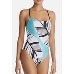 Trina Turk NEW.  palm leaf one piece.  Size 6. Retails. $164 Photo 4