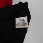 Lavender Brown  Red Silk Ruffle Camisole Mini Dress Size S Photo 3