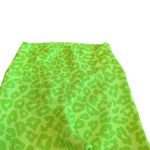 Beach Riot Sport Ayla Neon Green Animal Print Leggings Cheetah Workout Sz Small Photo 2