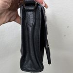 Barbara Milano Italy Leather cow print Zebra Pattern Crossbody Clutch Black Photo 4