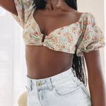 Beginning Boutique  Irina Cropped blouse Photo 1