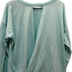 Ideology Mint Green Sz XXL Shirt Crossover Sweatshirt Comfy Athletic Top Blouse Photo 3