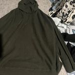 Cynthia Rowley  3x green turtleneck sweater Photo 2