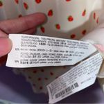 ZARA NEW Strawberry Print Mini Dress Women Size L Satin Babydoll Soft Girl Flirt Photo 6