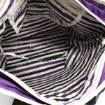 Under Armour Womens Tote Shoulder Bag Zip Closure Purple Photo 2