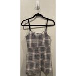 Urban Outfitters Cher Straight-Neck Black White Mini Dress Photo 2