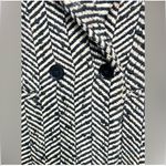 ANINE BING  Double Breasted Fishbone Blazer Tweed Size XS Photo 6