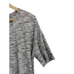 Lululemon  Run It Out Tee Tiger Space‎ Dye Black White Size 10 Photo 1