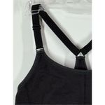 All In Motion C12 --  black racerback sport bra size large Photo 1