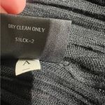 Eileen Fisher Black Crinkled Open Cardigan XS β Dramatic & Iconic Photo 6