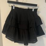 Aerie Ruffle Skirt Black Photo 0