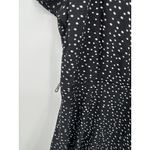 Trixx Dress Women XL Black Flare Polka Dot Whimsigoth Retro Babydoll Mini Skater Photo 5