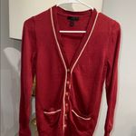 J.Crew Red Crewneck Sweater Classic Knit Photo 2