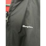 Champion Women's Active Print Full Zip Jacket Coat Size Small Black Red Photo 1