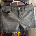 Time and Tru Dark Gray Jean Shorts Size M Photo 0